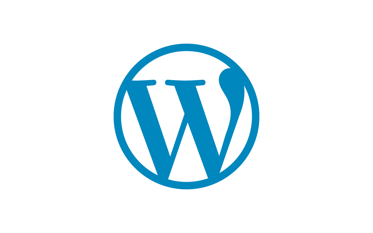 WordPress blue logo